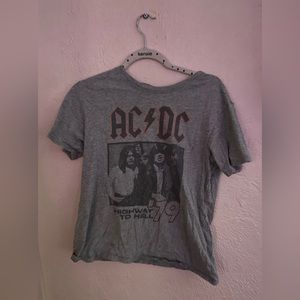 Gray ACDC T-shirt